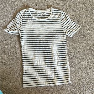 Striped Black and White T-Shirt